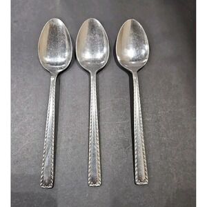 Watertown Stainless Soup Spoon Lot 3 Soup Spoons Japan